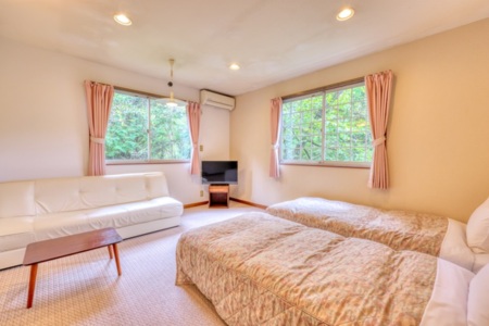 ゆったりと寛げるゲストルーム（一例）