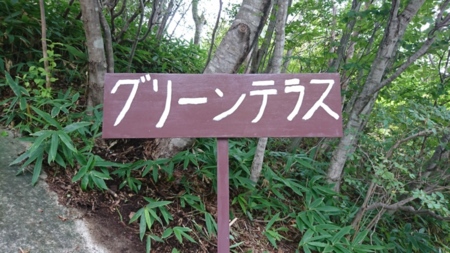 当館目印の看板です!