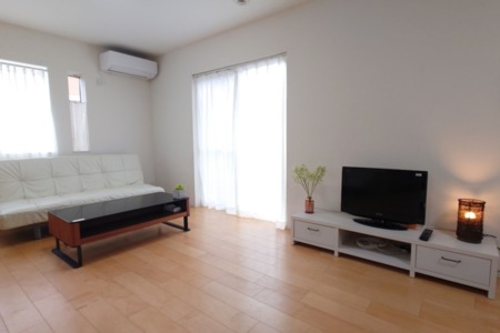 白い空間で癒しの時間