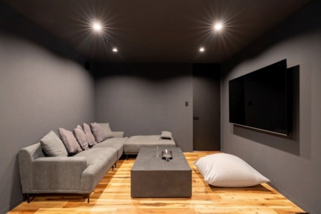 まったりできるリビングスペース