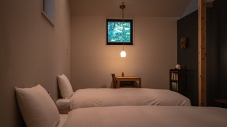 ゆったり眠れるセミダブル2台