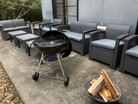 BBQセット無料貸出し！気軽に楽しめます