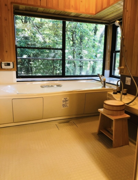 二階浴室「森のビューバス」