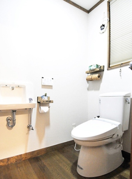 一階と二階のトイレ